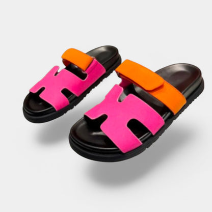 Gleame.-Gleame Slippers - Vrouwelijke slippers voor casual zomerlook