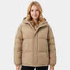 Gleame.-Jas-Gleame | Dames Gewatteerde Jas met Capuchon - Puffer Jacket met Ritssluiting