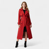 Gleame.-Jas-Gleame | Dames Trenchcoat met Dubbele Knoopsluiting en Ceintuur in de Taille