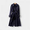 Gleame.-Jas-Gleame | Dames Trenchcoat met Dubbele Knoopsluiting en Ceintuur in de Taille