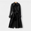 Gleame.-Jas-Gleame | Dames Trenchcoat met Dubbele Knoopsluiting en Ceintuur in de Taille