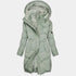 Gleame.-Jassen-Gleame Dames Jas - Luxe gewatteerde dames winterjas met warme voering