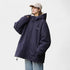 Gleame.-Jassen-Gleame Damesjas - Oversized damesjas met capuchon en ritssluiting