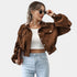 Gleame.-Jassen-Gleame Jas - Casual korte jas voor dames in trendy stijl