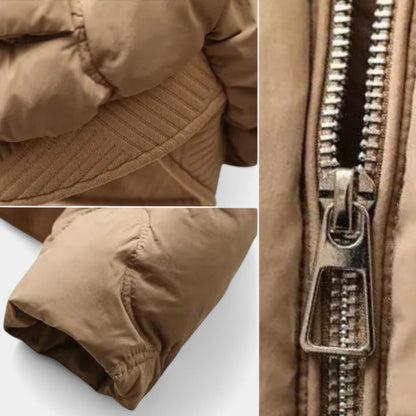Gleame.-Jassen-Gleame Jas - Gequiltde weerbestendige jas met nanosilk stof en capuchon