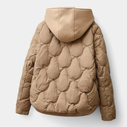 Gleame.-Jassen-Gleame Jas - Gequiltde weerbestendige jas met nanosilk stof en capuchon