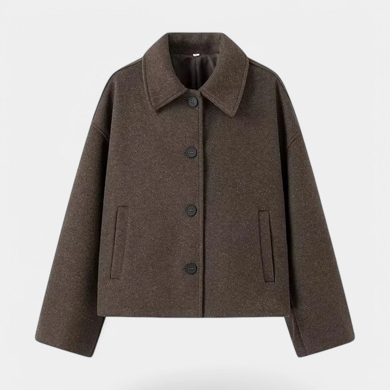 Gleame.-Jassen-Gleame Oversized Dikke Jas - Comfortabele dikke jas voor koude dagen