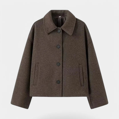 Gleame.-Jassen-Gleame Oversized Dikke Jas - Comfortabele dikke jas voor koude dagen