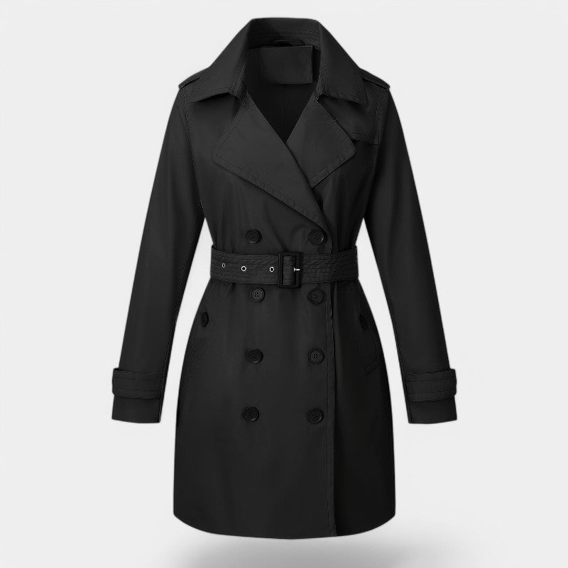 Gleame.-Jassen-Gleame Trenchcoat - Elegant polyester trenchcoat voor vrouwen
