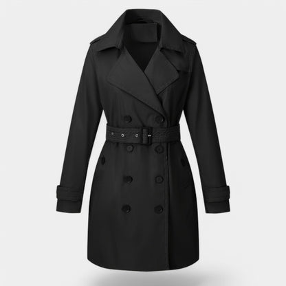 Gleame.-Jassen-Gleame Trenchcoat - Elegant polyester trenchcoat voor vrouwen