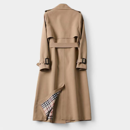 Gleame.-Jassen-Gleame Windbreaker - Elegant windbreaker met lange riem en flanel