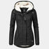 Gleame.-Jassen-Gleame Winterjas – Warme damesjas met capuchon en fleece voering