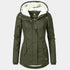Gleame.-Jassen-Gleame Winterjas – Warme damesjas met capuchon en fleece voering
