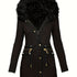 Gleame.-Jassen-Gleame jas - Dames jas met lange mouwen en warme voering