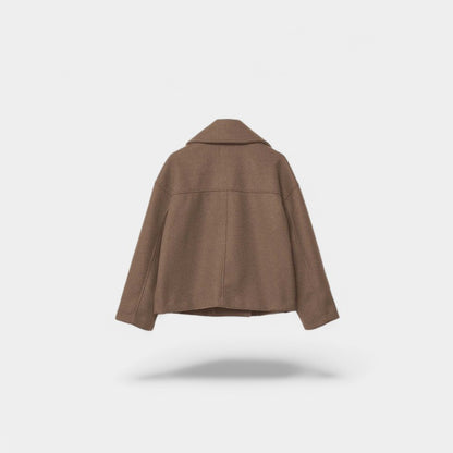 Gleame.-Jassen-Gleame jasje - Korte double-breasted Stijlvolle blazer voor elke gelegenheid