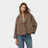 Gleame.-Jassen-Gleame jasje - Korte double-breasted Stijlvolle blazer voor elke gelegenheid