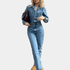 Gleame.-Jumpsuits-Gleame jumpsuit - Stijlvol denim jumpsuit voor elke gelegenheid