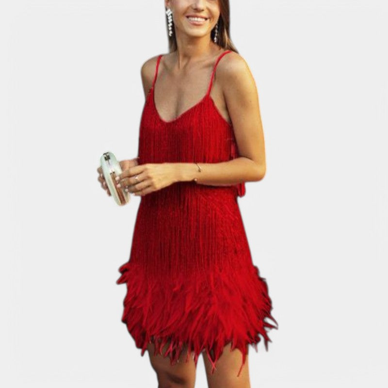 Gleame.-Jurken &amp; Jumpsuits-Gleame Cocktailjurk - Elegante cocktailjurk voor dames