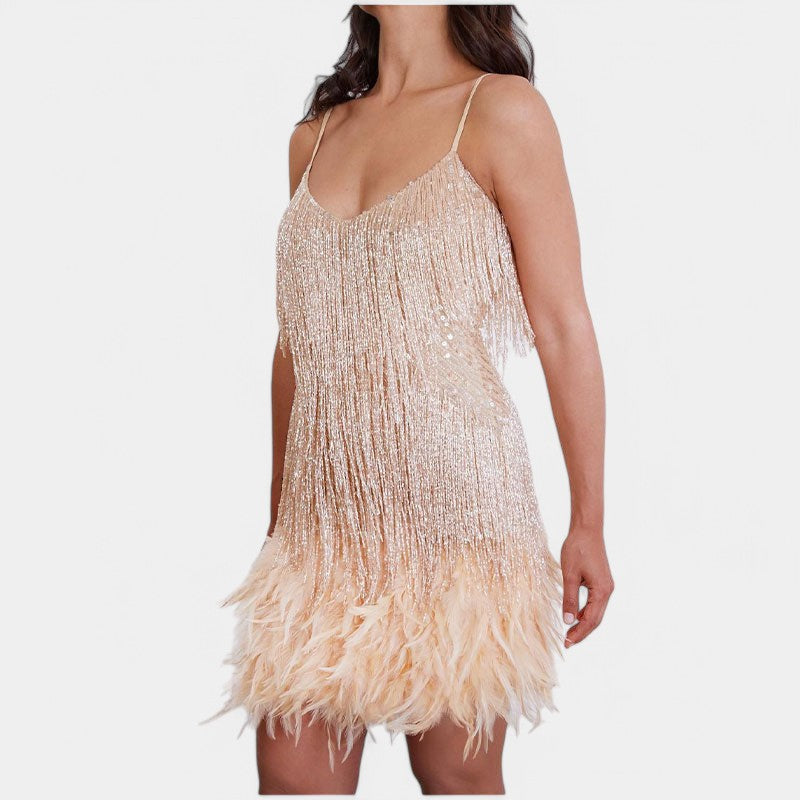 Gleame.-Jurken &amp; Jumpsuits-Gleame Cocktailjurk - Elegante cocktailjurk voor dames
