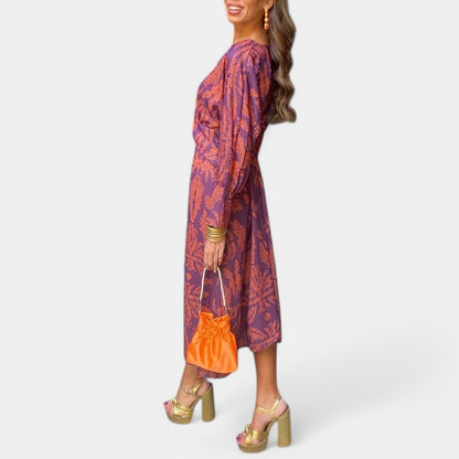 Gleame.-Jurken &amp; Jumpsuits-Gleame Jurk - Elegante jurk van duurzame, ademende stof