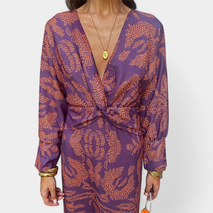 Gleame.-Jurken &amp; Jumpsuits-Gleame Jurk - Elegante jurk van duurzame, ademende stof