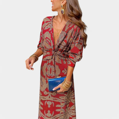 Gleame.-Jurken &amp; Jumpsuits-Gleame Jurk - Elegante jurk van duurzame, ademende stof