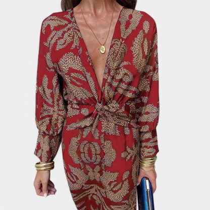 Gleame.-Jurken &amp; Jumpsuits-Gleame Jurk - Elegante jurk van duurzame, ademende stof