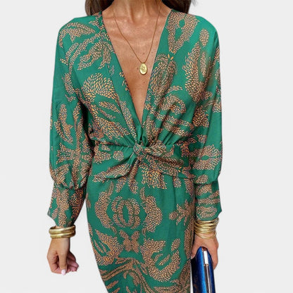 Gleame.-Jurken &amp; Jumpsuits-Gleame Jurk - Elegante jurk van duurzame, ademende stof