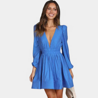 Gleame.-Jurken &amp; Jumpsuits-Gleame Jurk - Elegante mouwloze jurk voor vrouwen