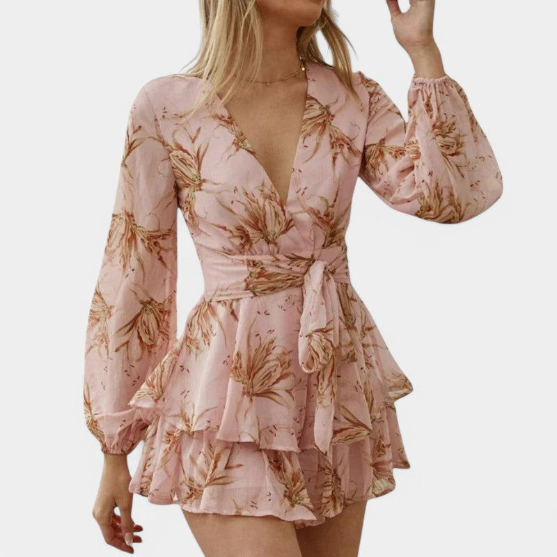 Gleame.-Jurken &amp; Jumpsuits-Gleame Mini jurk - Fashionable mini dress voor vrouwen