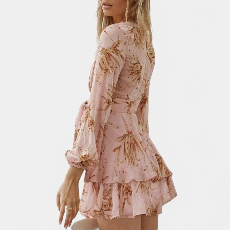 Gleame.-Jurken &amp; Jumpsuits-Gleame Mini jurk - Fashionable mini dress voor vrouwen