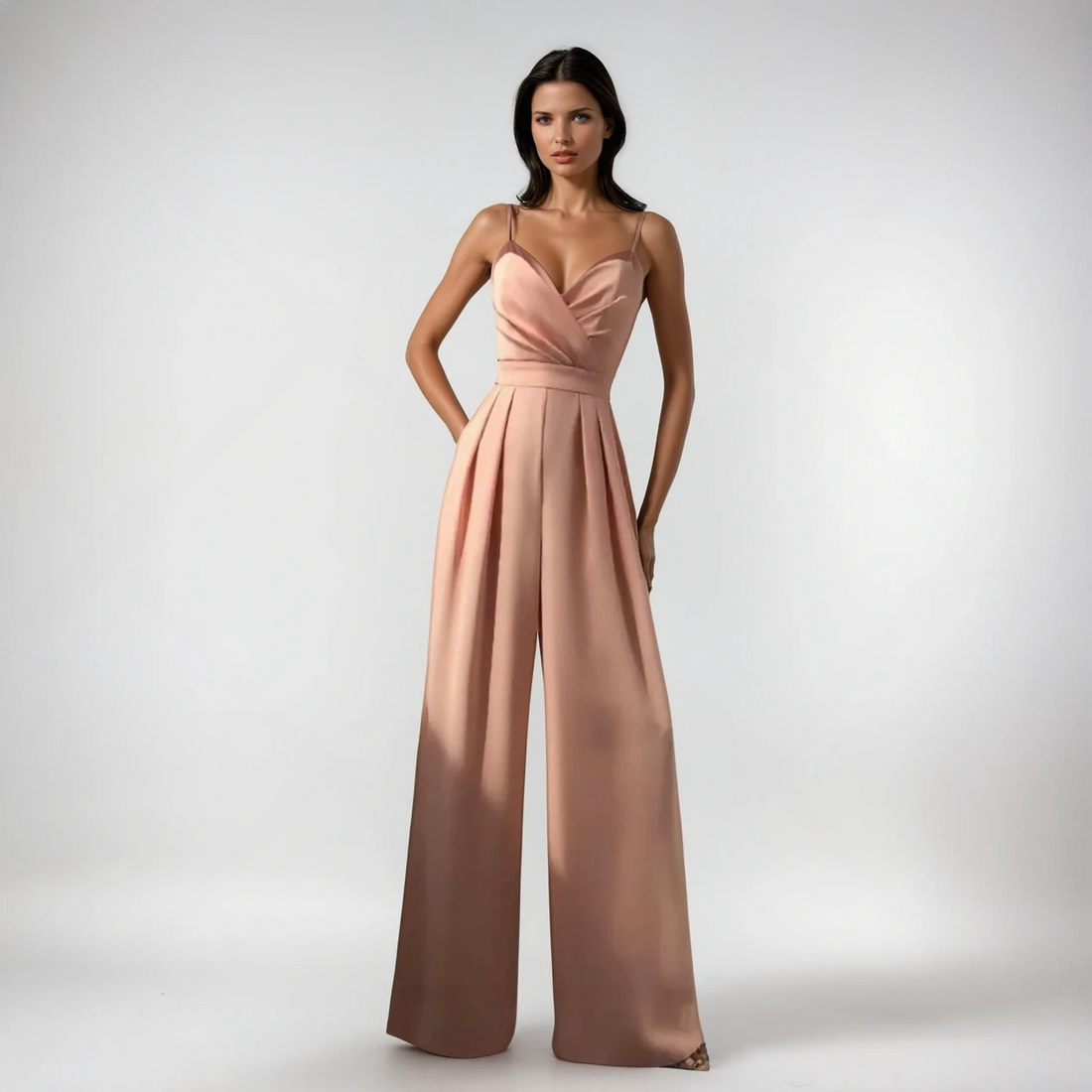 Gleame.-Jurken &amp; Jumpsuits-Gleame Riemen-Overall Jumpsuit - Stijlvol en comfortabel
