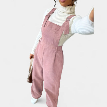  Gleame.-Jurken &amp; Jumpsuits-Gleame jumpsuit - casual met brede banden en wijde pijpen