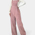  Gleame.-Jurken & Jumpsuits-Gleame jumpsuit - casual met brede banden en wijde pijpen