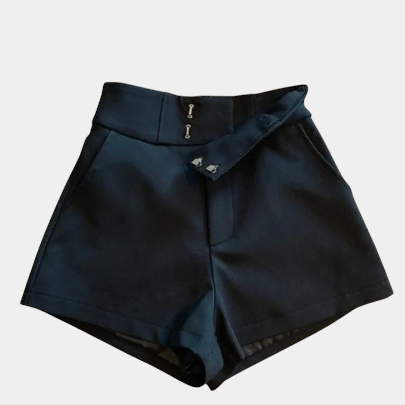  Gleame.-Korte broeken-Gleame Shorts - Kort broekje met hoge taille voor dames