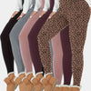  Gleame.-Leggings-Gleame Broek - thermo fleece hoge taille voor dames