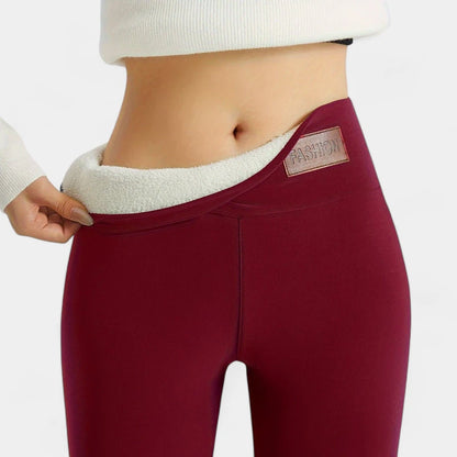 Gleame.-Leggings-Gleame Dameslegging - Hoge taille stretch casual legging voor comfort