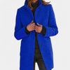 Gleame.-Mantel-Gleame | Dames Wol Mantel – Klassieke Lange Jas met Knoopsluiting