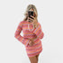 Gleame.-Outfit Sets-Gleame Rok - Gestreepte rok met kleurrijke print
