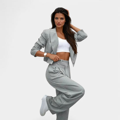 Gleame.-Outfit Sets-Gleame Suit Set - Elegant damespak met een perfecte pasvorm