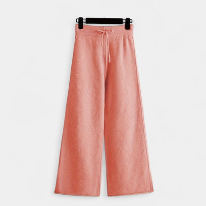 Gleame.-Outfit sets-Gleame Dames Set – Casual set met trui en wijde broek