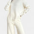 Gleame.-Outfit sets-Gleame Dames Set – Gebreide set met coltrui en wijde broek