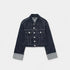  Gleame.-Outfit sets-Gleame Outfitset - Casual denim set met lange mouwen
