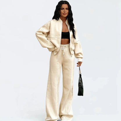 Gleame.-Outfit sets-Gleame Set - Comfortabele lounge set voor ontspanning en stijl