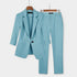 Gleame.-Outfit sets-Gleame Set - Professionele blazer en broek voor casual stijl