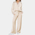 Gleame.-Outfit sets-Gleame Trainingspak - Elegant rits-trainingspak met cropped top, hoodie en tweedelige set voor dames