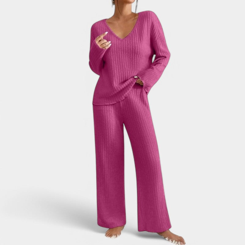 Gleame.-Outfit sets-Gleame Tweedelige Loungeset - Comfortabele en stijlvolle set voor uw huis