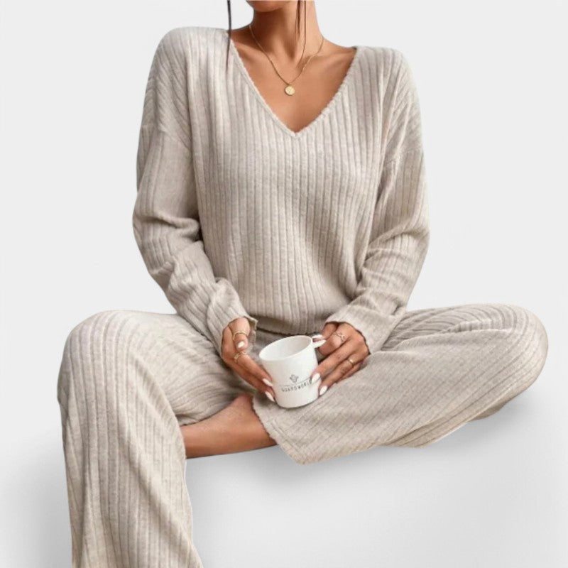 Gleame.-Outfit sets-Gleame Tweedelige Loungeset - Comfortabele en stijlvolle set voor uw huis