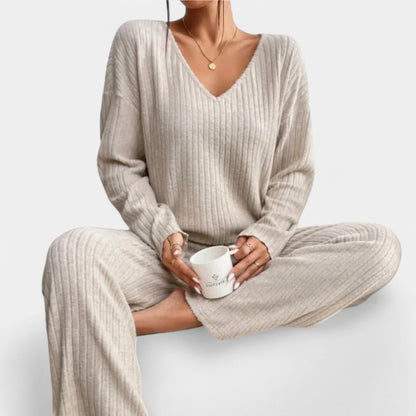 Gleame.-Outfit sets-Gleame Tweedelige Loungeset - Comfortabele en stijlvolle set voor uw huis