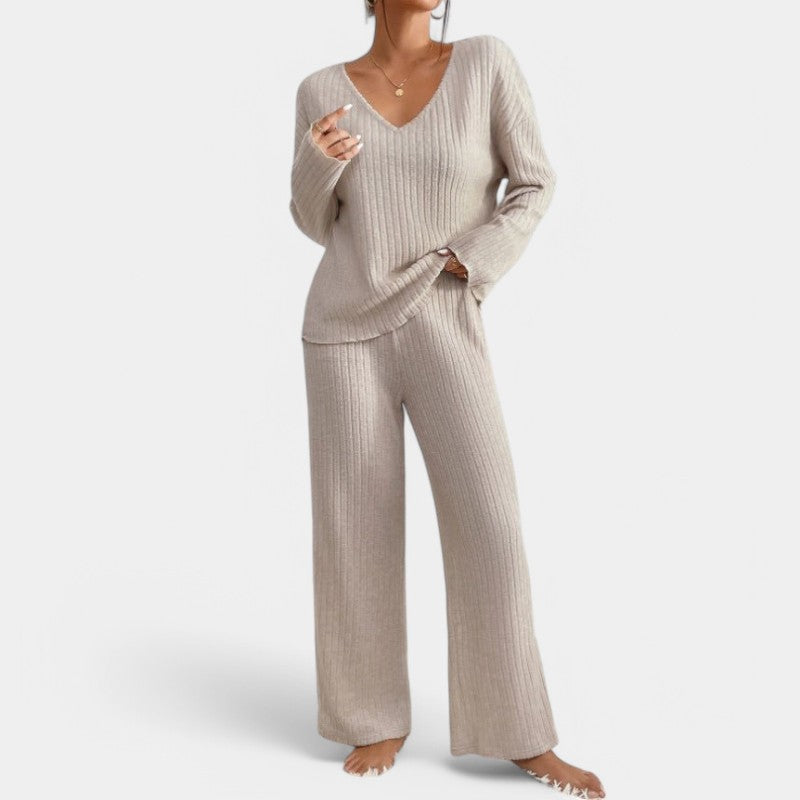 Gleame.-Outfit sets-Gleame Tweedelige Loungeset - Comfortabele en stijlvolle set voor uw huis